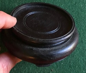 Carved Wood Display Stand for Chinese Kangxi Porcelain Vase Lamp Base Censer