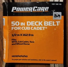 Powercare LTX1050 Deck Belt Fits MANY MTD Cub Cadet Toro Wheel Horse HD95404240
