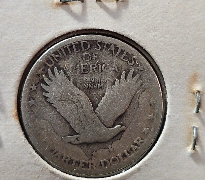 1926S/ 1927S/ 1928S/ 1929S Standing Liberty Quarter Set, F-VF, RARE FIND! - Image 4 of 4