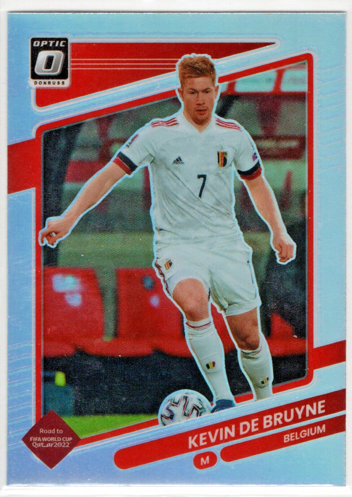 2021-22 Donruss Optic Holo #11 Kevin De Bruyne Belgium