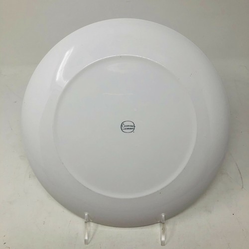Juego de 4 platos de cena vintage Corning Centura blanco cupé 10 1/8" pirocerama - Imagen 6 de 11
