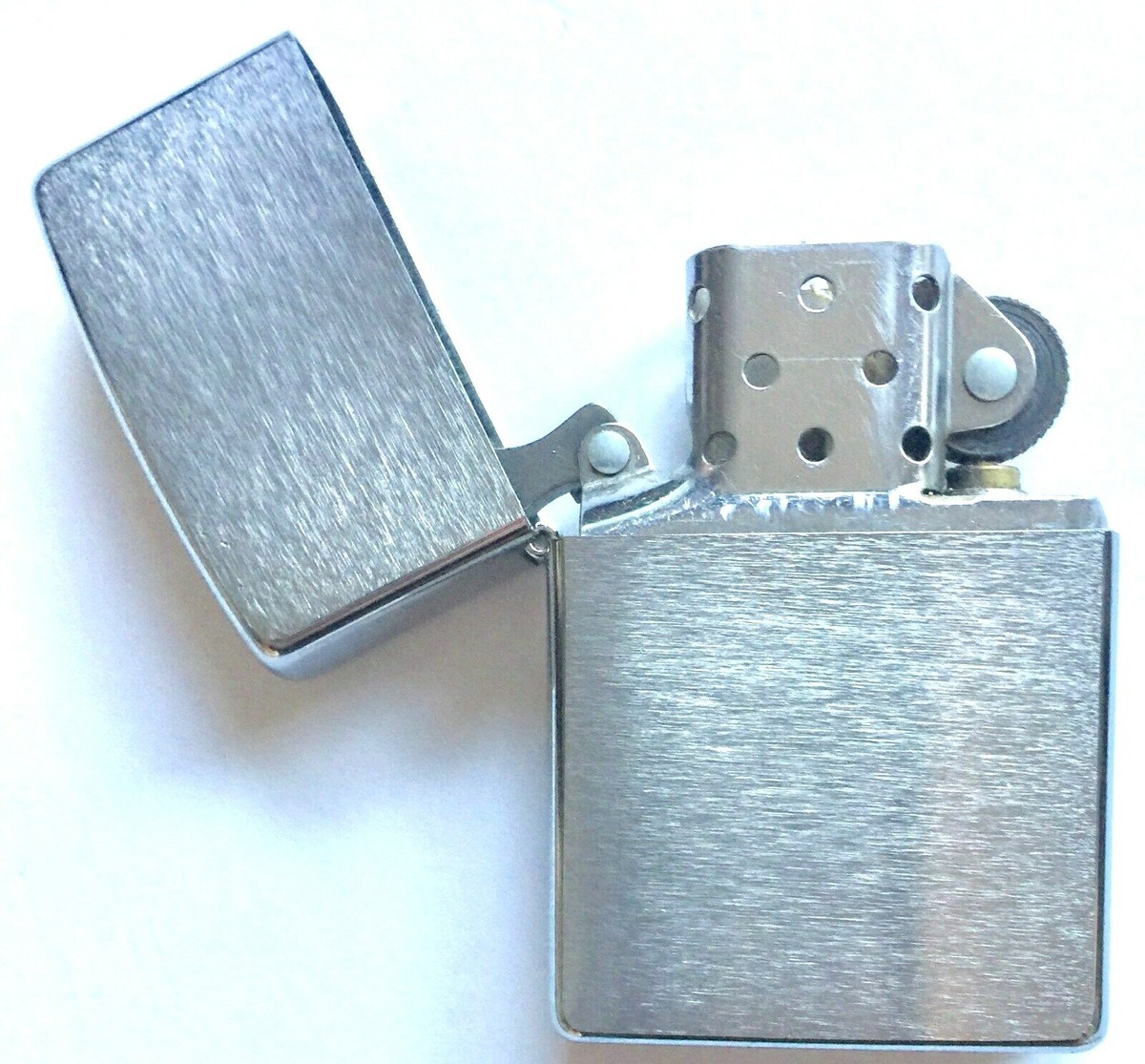 VINTAGE ZIPPO D 11 BRUSHED CHROME CIGARETTE LIGHTER UNFIRED | eBay