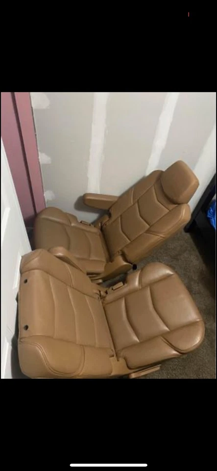 Asientos Cadillac Escalade cuero negro 2020 2019 2018 2017 2016 Foto 2 de 4