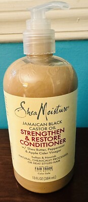 Shea Moisture Jamaican Black Castor Oil, Strengthen & Restore Conditioner, 13oz