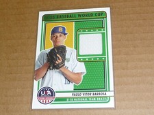 2023 Panini USA STARS STRIPES PAULO VITOR BARBOSA JERSEY B4270