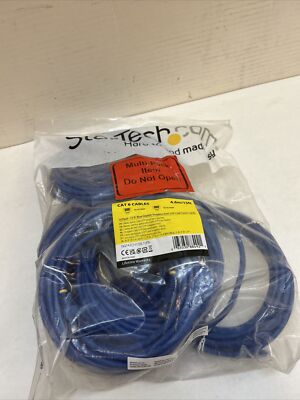 StarTech.com 15 ft. CAT6 Cable - 10 Pack - BlueCAT6 Patch Cable - Snagless RJ45