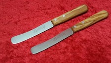 H. Herder Buckelsmesser 2 Varianten Olive Frühstücksmesser Küchenmesser