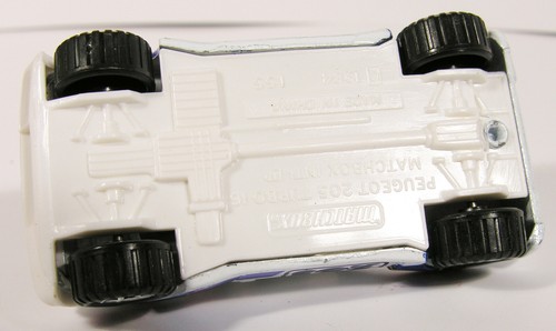 MATCHBOX 15 PEUGEOT 205 TURBO 16 GROUP B RALLY CAR SUPERFAST 1-75 SERIES - 第 5/5 張圖片