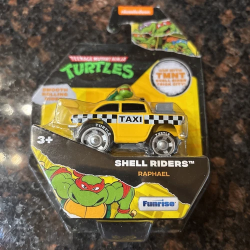 Teenage Mutant Ninja Turtles Shell Riders Raphael Taxi Diecast Brand New