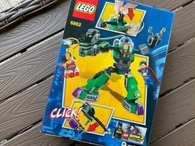 LEGO 6862 Superman with Lex Luther and Wonder Woman Comic Book included