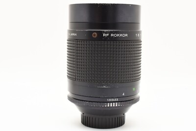 ミノルタ RF Rokkor 500mm F8 Telephoto 5763 Minolta RF Rokkor 500mm F8 Telephoto Reflex Mirror Lens 5763