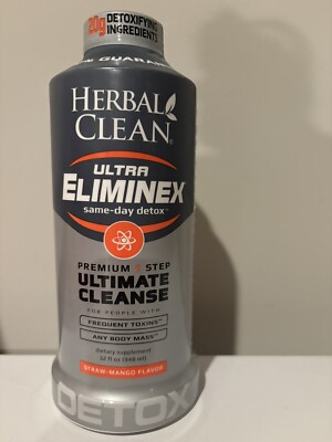 Herbal Clean: Ultra Eliminex Straw-Mango Flavor