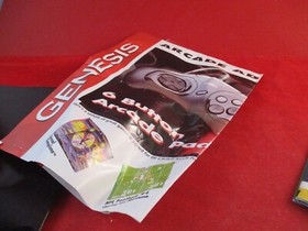 Sega Genesis Model 2 Console w/ Box Controller Cord Sonic Spinball System Manual