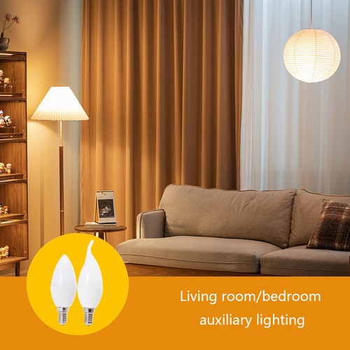 Dimmable Led Candle Bulb Cool Warm Neutral White 5w Light Lamps E14 B15 E12 220v - Picture 4 of 14