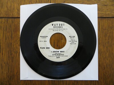 Springers   I Know Why / I Know My Baby Loves Me So 1964 Way Out 2699 7'' Single