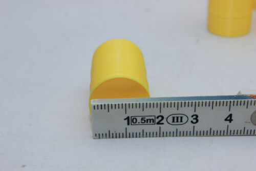 5x Barrels Yellow Barrel Oil Barrel 1:3 2 Gauge 1 for Diorama Or Load - Picture 5 of 6