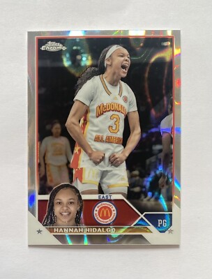 2023 Topps Chrome All American Hannah Hidalgo Lava Refractor RC #109/299