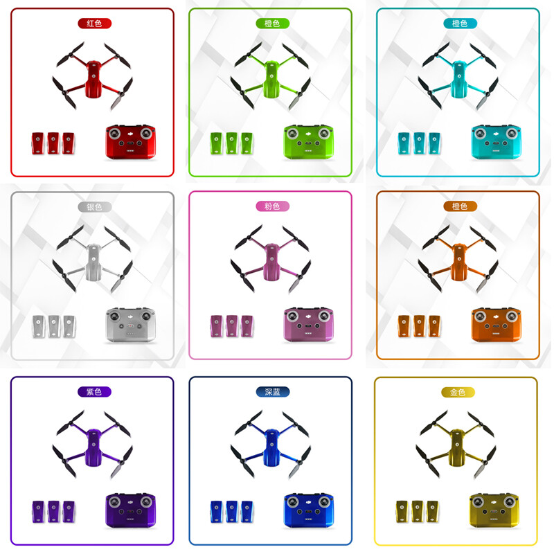 DJI Mavic Air 2 PVC Skin Sticker Decal Drone Body Protector-image