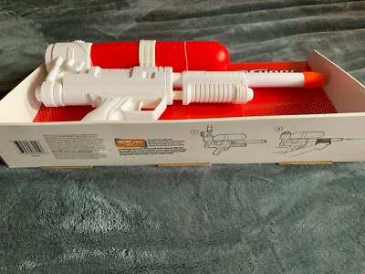 Supreme X Super Soaker 50 Water Blaster Gun WHITE RED SS19 Supreme X Super Soaker 50 Water Blaster Gun WHITE RED SS19