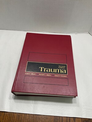 Trauma, Second Edition by E. Moore, L. Mattox and V. Feliciano (1991, Hardcover)