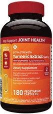 Member's Mark Extra Strength Turmeric Extract, 1400mg Vegetarian Capsules 180 
