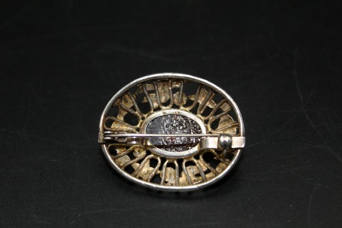 Fischland Brosche Bernstein Silber 835 Fischland, Georg Kramer - Bild 4 von 4