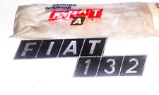 FIAT 132 (1972 - 1981)/ SCRITTA POSTERIORE/ REAR NAMEPLATE