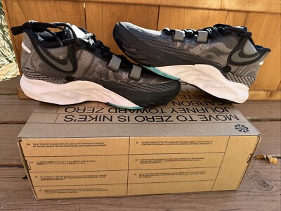 NIKE KYRIE 8 Black/Mercury Grey-White Men's Size 7
