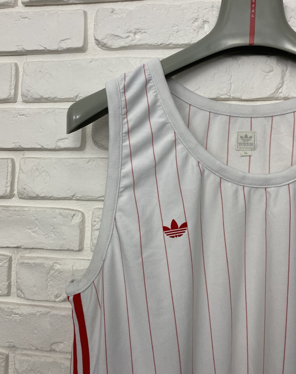 Vintage 2004 Adidas Originals Sleeveless T-Shirt Small Logo Tank