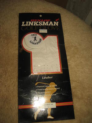 Dunlop  LINKSMAN  Golf Handschuh Leder GOLF GLOVE  Links Größe C-L