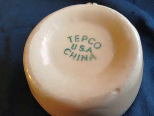 WESTERN TRAVELER FLAT COFFEE CUP TEPCO CHINA RESTAURANT WARE - Picture 4 of 4