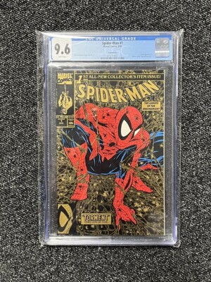 Spider-Man #1 1990 Gold Edition Variant Cover Todd McFarlane