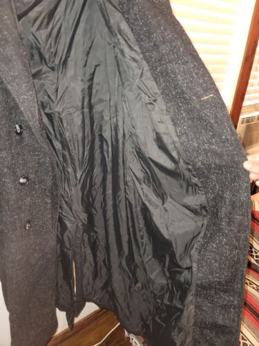 Wool Manhattan Overcoat Mens XL - Picture 4 of 6