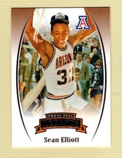 2007 Press Pass Legends Basketball Bronze Sean Elliott # 144/899 (Arizona)