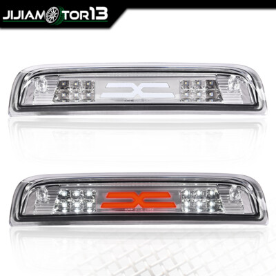 LED 3RD Third Brake Light Lamp Clear Fit For 2014-18 Chevy Silverado GMC Sierra