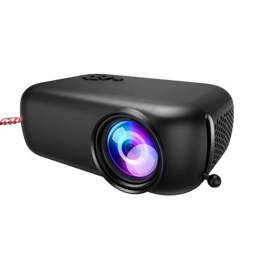 Portable Mini Projector 1080P LED Home Cinema Movie Theater Built-in Speaker - Picture 3 of 20