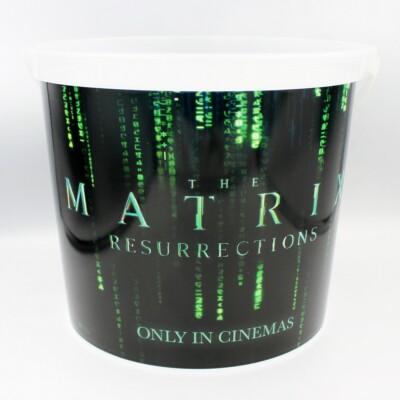 The Matrix Resurrections Popcorn Bucket Supersize 335 oz Movie