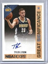 Tyler Lydon 17/18 Panini NBA Hoops Autograph Rookie