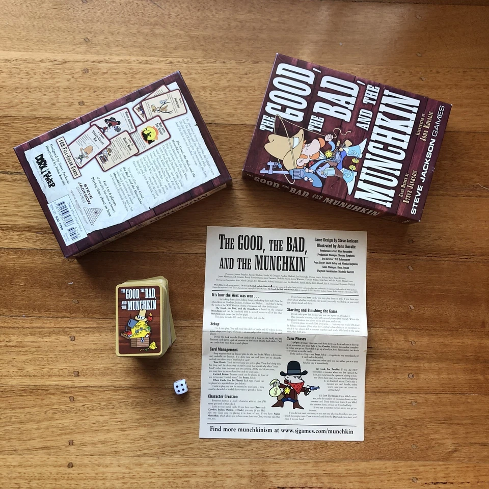 The Good, The Bad & The Munchkin - Stand-alone Card Game - Steve Jackson Games - Image 3 of 4