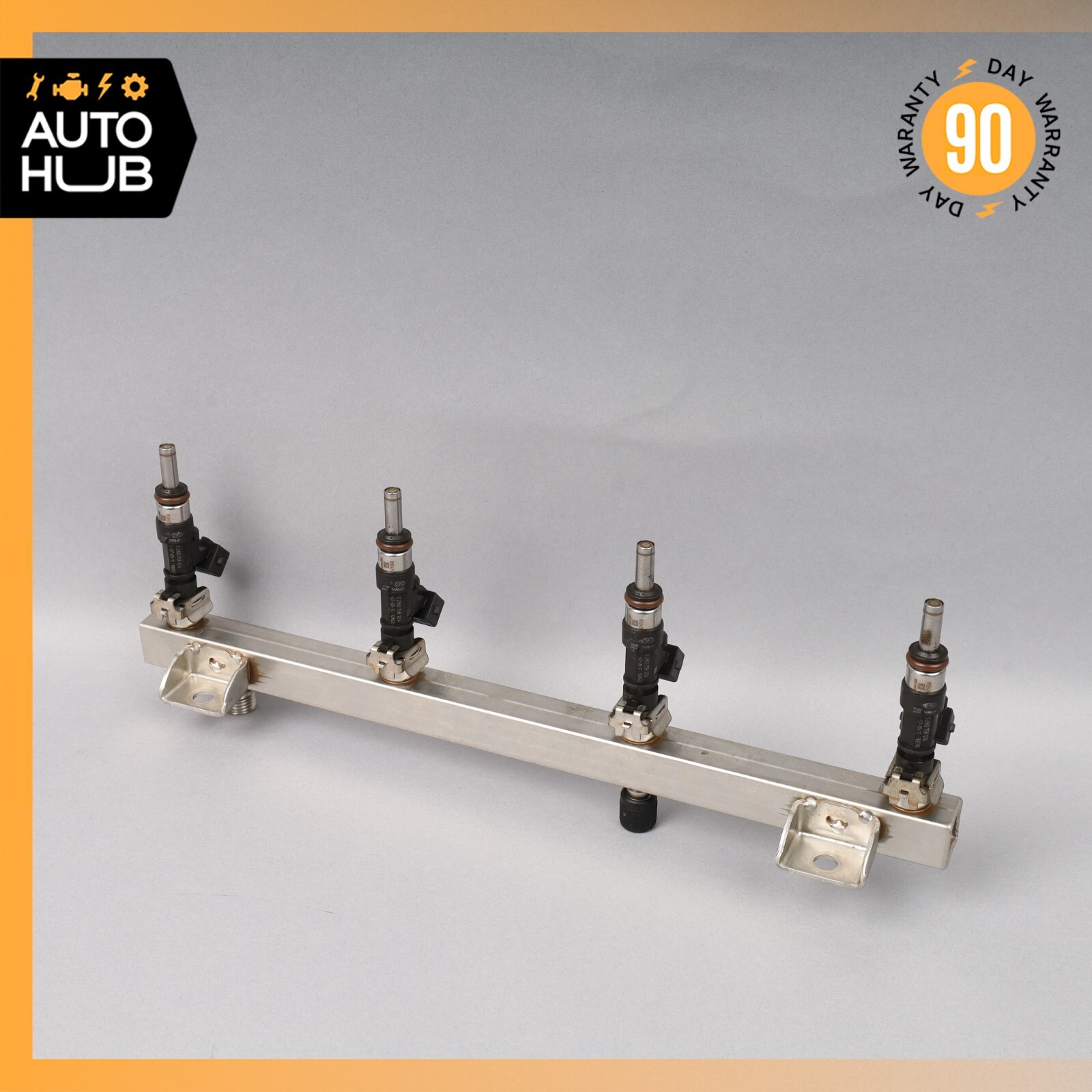 Maserati GranTurismo M145 Fuel Injection Rail Line w/ Injectors Left Side OEM