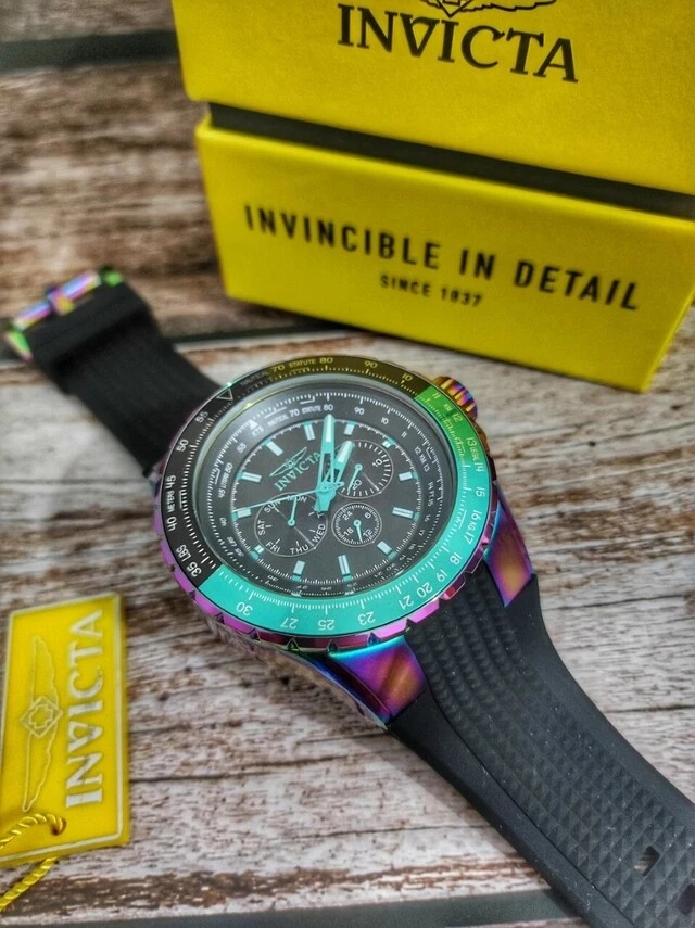 INVICTA Invicta Aviator Chronograph Quartz Black Dial Men's Watch 40701