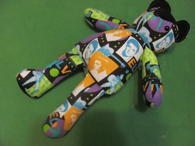 EPE REG. U.S PAT & TM OFF Handmade Memory Teddy Bear Elvis Presley 16'' Plush.