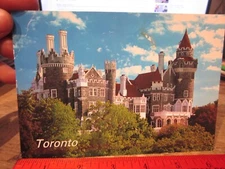 S1 Oversize Big Jumbo Size Postcard CANADA Toronto Ontario Casa  Loma Mansion