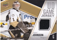 2011-12 UPPER DECK BRENT JOHNSON UD GAME JERSEY