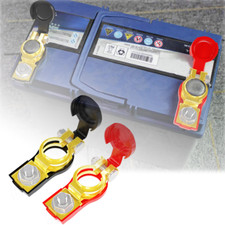 2Car Battery Terminal Connector Top Post Positive Negative Heavy Duty Universal