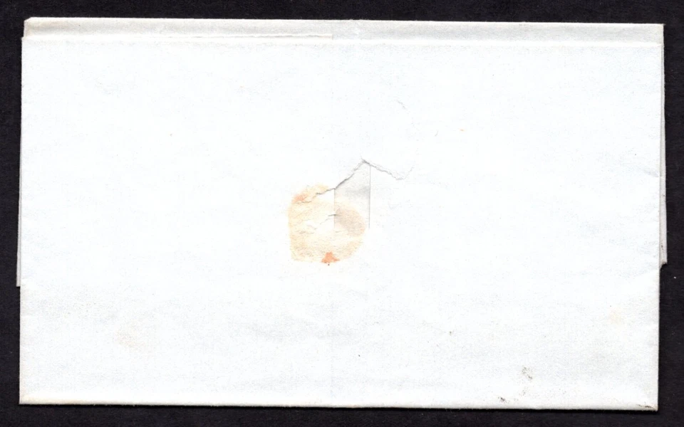 CANADA "MONTREAL L.C." DATED: MAY 25, 1841 DOUBLE CIRCLE IN RED ON FOLDED LETTER - Image 2 of 2
