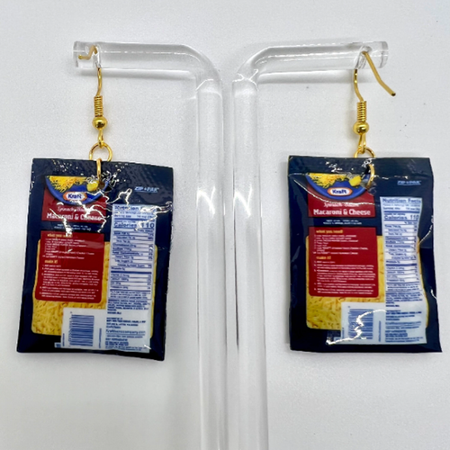 Pendientes de Queso - Pendientes Mini Marcas - Pendientes - Pendientes Taco - Imagen 4 de 6