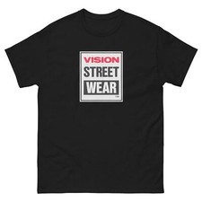 Vision street wear vintage logo t shirt 80's skateboarding tee
