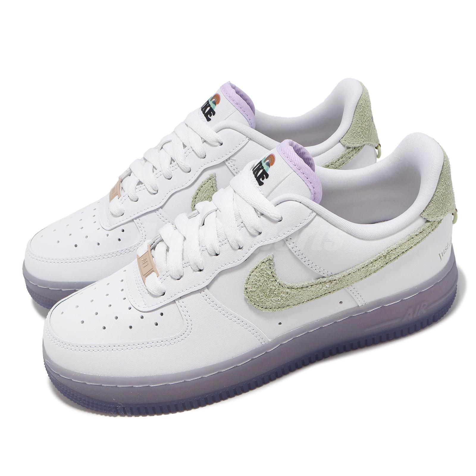 Женская повседневная обувь Nike Wmns Air Force 1 07 LX AF1 белого и зеленого цветов HF5719-139