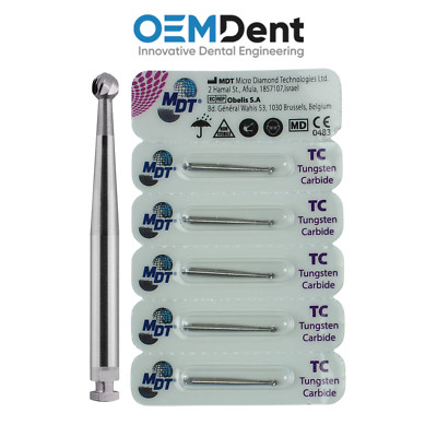 MDT RA Carbide Surg1cal Round Burs Cavity Prep Create Access Points Ro0t Canal